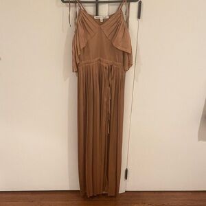 Banana Republic x Olivia Palermo Long Silk Dress
